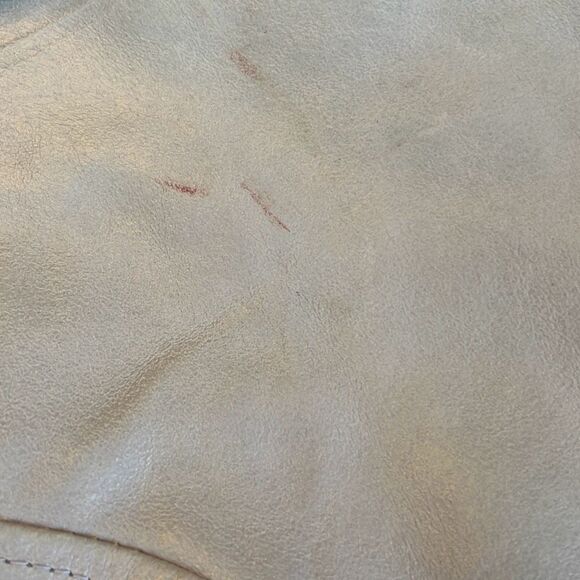 Maxima Wilsons Women's Very Light Pastel Pink Button Up Leather Jacket Large - Picture 7 of 11